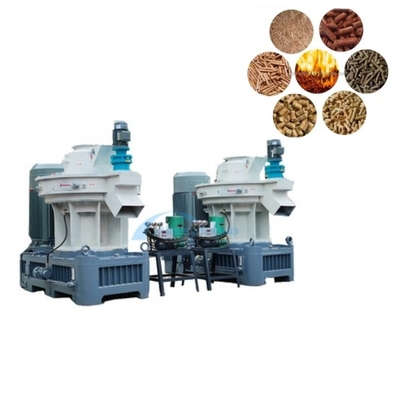 Máy nghiền viên dọc CE Máy làm viên nhiên liệu mùn cưa gỗ 55-160kw