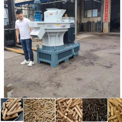 Máy ép viên nhiên liệu sinh khối thương mại 160kw Máy ​​làm viên rơm rạ