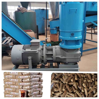 Máy nghiền viên gỗ cá nhân sinh khối 400-600kg / H để làm viên gỗ