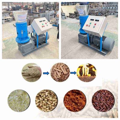 Wood Sawdust Pellet Mill Machine Roller Type Biomass Wood Pellets Machine