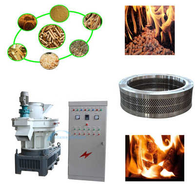 Máy nghiền viên tự động 450-700mm Máy sinh khối công nghiệp