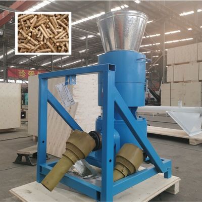 Máy ép viên PTO chạy bằng máy kéo Máy ép viên gỗ 80-1000kg / H