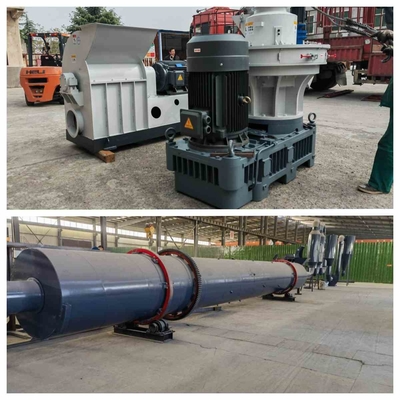 Máy tạo viên gỗ sinh khối 3-5t / H Máy tạo viên tròn mùn cưa dọc