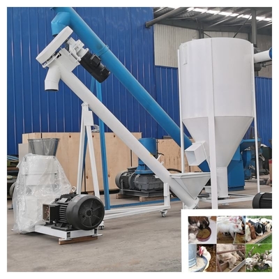 250-500kg/H Nhà sản xuất viên thức ăn chăn nuôi Trang trại Nhà máy sản xuất viên thức ăn chăn nuôi