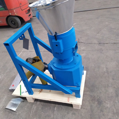 Máy nghiền viên thức ăn chăn nuôi động cơ diesel 15hp PTO 2-6mm