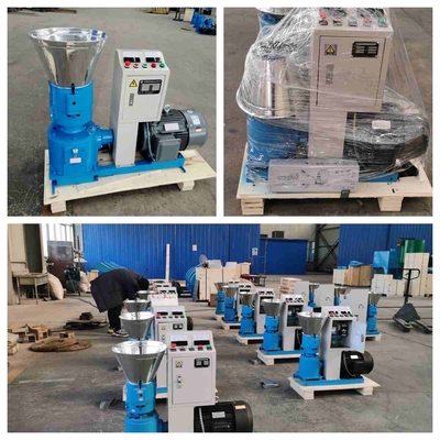Máy làm thức ăn viên khuôn phẳng cho gia súc Máy làm viên thức ăn cho lợn Dê