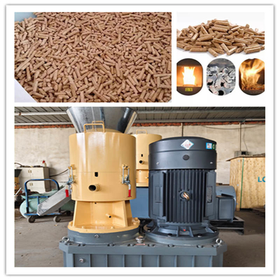 Máy sản xuất viên gỗ thương mại 6 mm Máy nghiền viên gỗ 5000kg / H