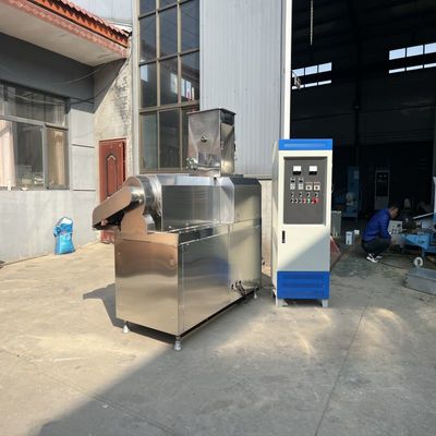 500kg/h loại khô loại thức ăn cá Extruder thép không gỉ