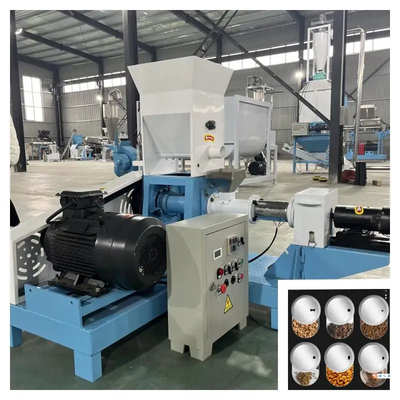 Máy xả thức ăn cho cá bằng thép không gỉ sưởi nhiệt điện 50-2000kg/h Công suất