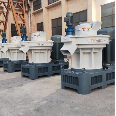 Máy sản xuất hạt gỗ có dung lượng lớn Biomass Wood Pellet Production Line Vertical ring die