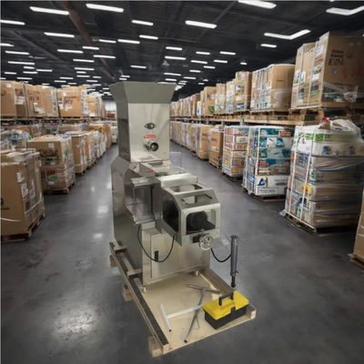 Máy đùn thép không gỉ tự động Puff Corn Balls Đồ ăn nhẹ Năng lượng điện Diesel được sử dụng