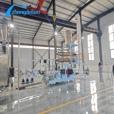 Extruder Đường dây sản xuất thức ăn nuôi cá nổi sử dụng nguyên liệu ngô sản xuất gối hoặc bánh hình ngọc cho thủy sản