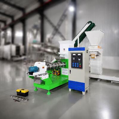 Thiết bị sản xuất hạt thức ăn cá có dung lượng cao DGP100 cho các trang trại nuôi thủy sản thương mại