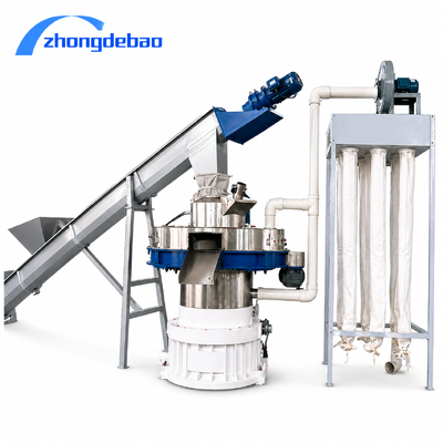 1-10T / H dây chuyền sản xuất hạt gỗ công suất cao Nhà máy hoàn chỉnh cho các mảnh gỗ cưa